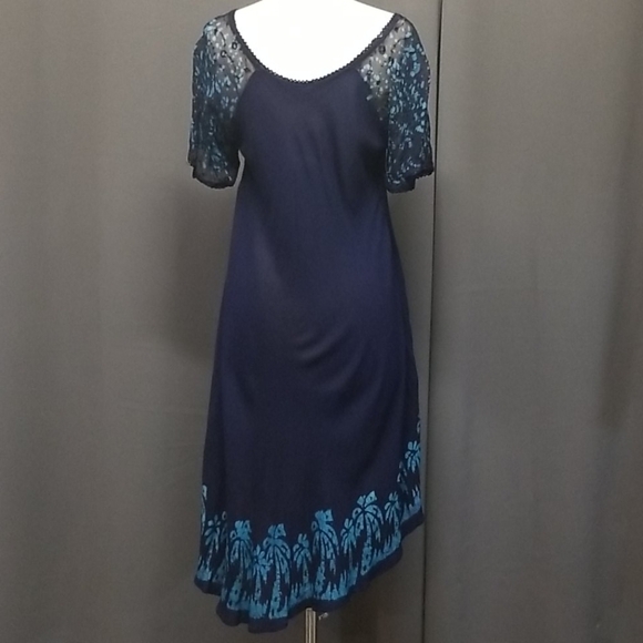 Highness NYC Beach Boho Dress Cover Up Sm/Lg OS - Picture 4 of 6